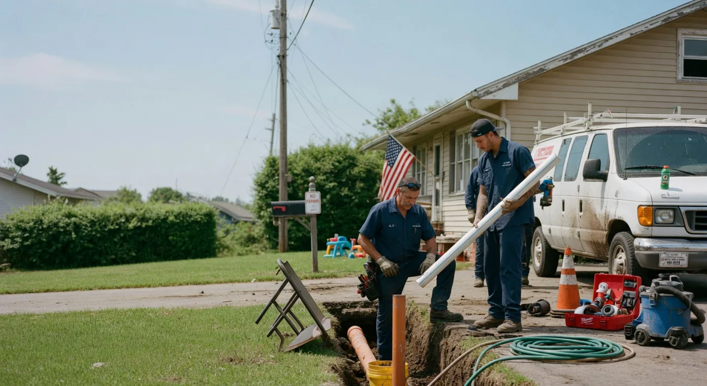 Clogged Drain Repair in Russellville, AR